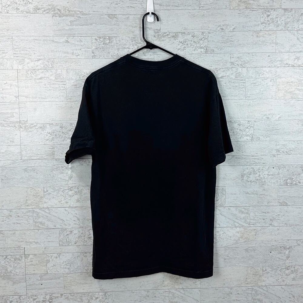 Neff black casual graphic short sleeve tee / T shirt / floral / tropical - Picture 2 of 4